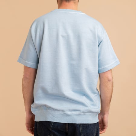 Short Sleeve Terry Shirt in Soda Print