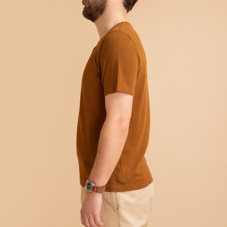 GRP / Crewneck Short Sleeve Tobacco