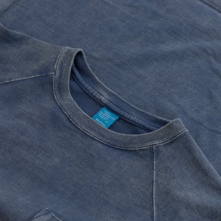L/S Heavy Raglan Pocket Tee VD-Navy