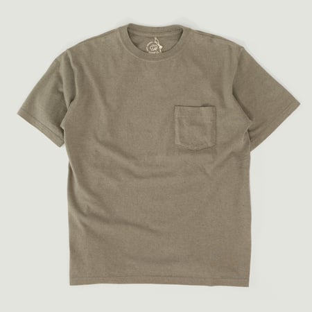 Short Sleeve Pocket T-Shirt Organic Green