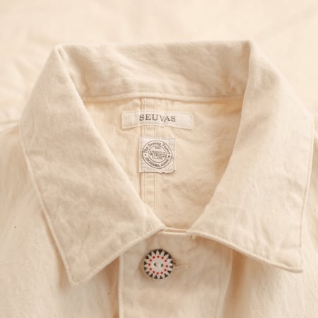 10oz Canvas Coverall Jacket in Natural Color