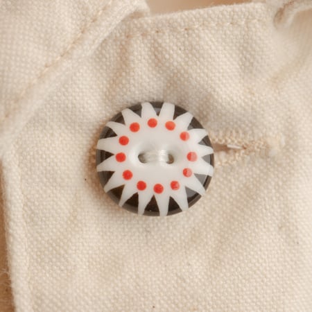 10oz Canvas Coverall Jacket in Natural Color