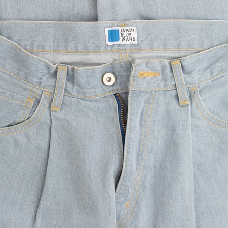 JAPAN BLUE / Faded 13oz Wide Tapered 5-Pocket Pants