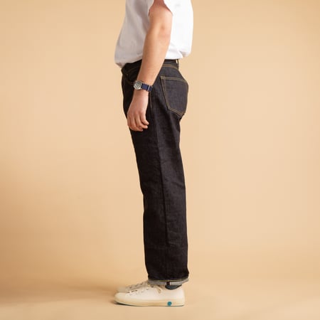 0906-V Wide Straight 15.7oz Vintage Selvedge Denim
