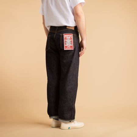 0906-V Wide Straight 15.7oz Vintage Selvedge Denim