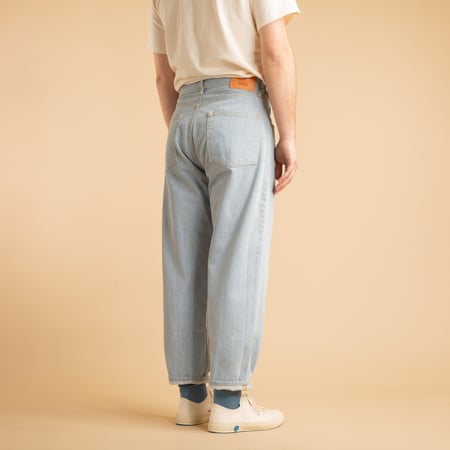JAPAN BLUE / Faded 13oz Wide Tapered 5-Pocket Pants
