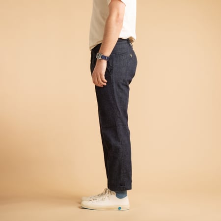 JAPAN BLUE / Indigo 8oz Ivory Coast Trousers