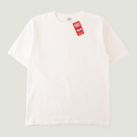 DUBBLEWORKS / Heavyweight Short Sleeve Tee Off White