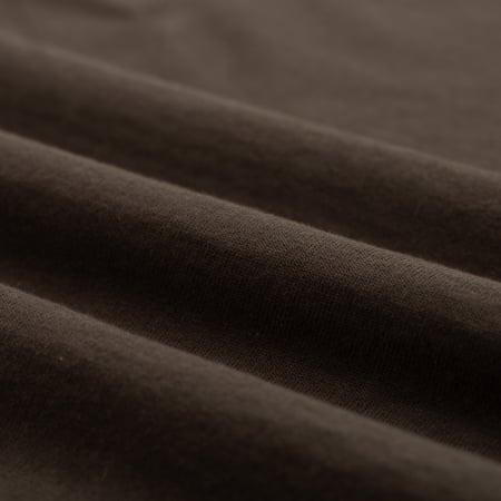 Heavyweight Short Sleeve Tee in Charcoal Black