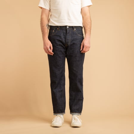 50'S Slim Jeans One Wash 13.5oz Selvedge