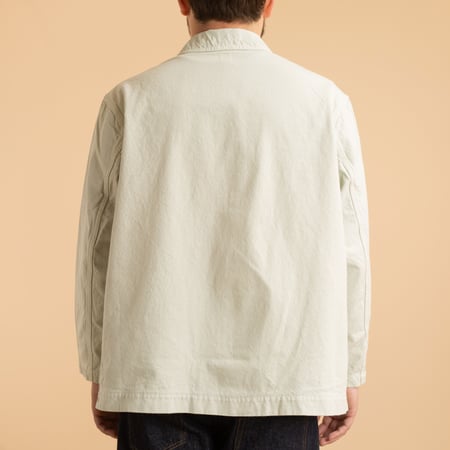 10oz Canvas Shawl Collar Jacket Matcha