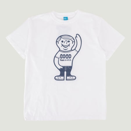 Good On Boy Tee W-White