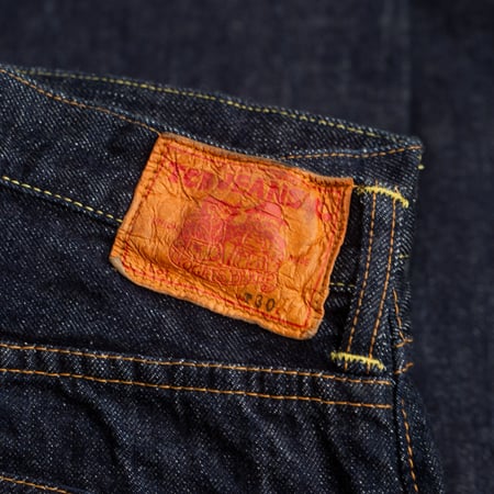 50'S Slim Jeans One Wash 13.5oz Selvedge