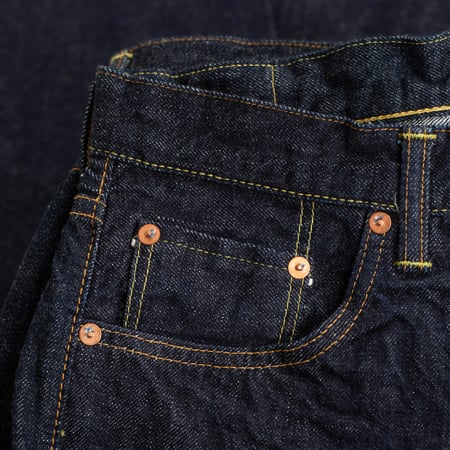 50's Slim Jeans One Wash 13.5oz Selvedge