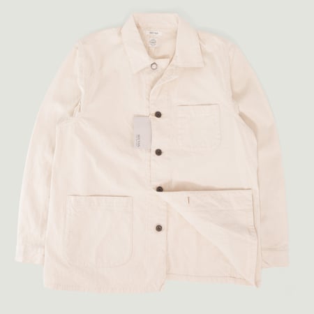 10oz Canvas Coverall Jacket Natural