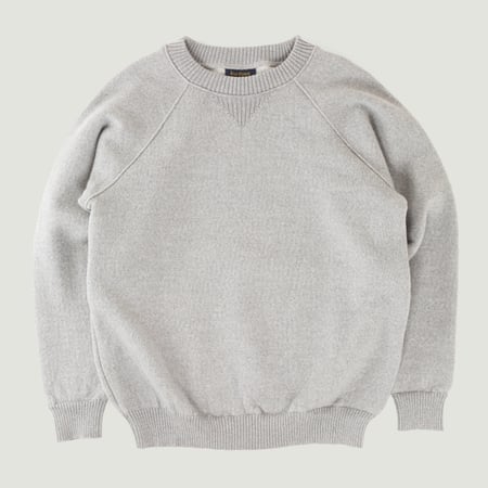 Sweatshirt Mixte Gris Chiné