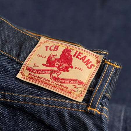 TCB JEANS  / Pre-Shrunk 505 Jeans One Wash 13oz Selvedge