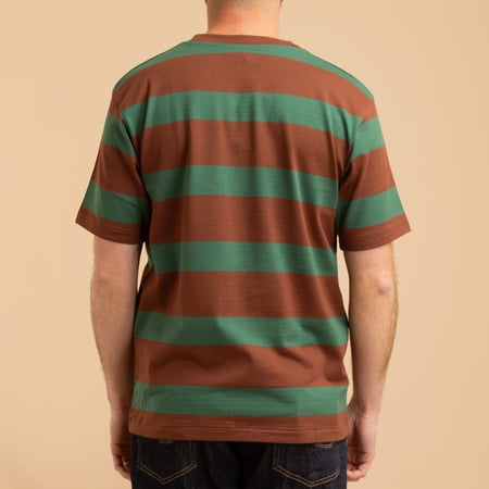 Lot 4089 Short Sleeve 3x2 Brown/Green