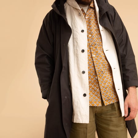 T005 Linen Drawstring Trousers Moss