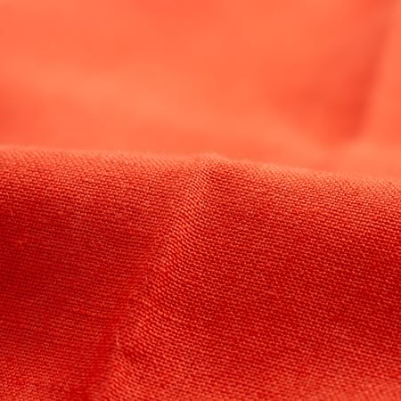 T005 Linen Drawstring Trousers Orange