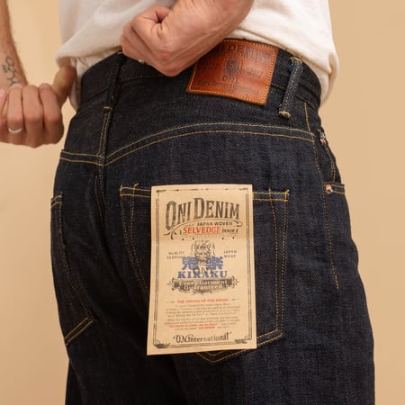 022-KI 12oz Kiraku Selvedge Denim Relaxed Straight