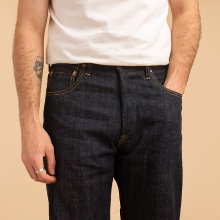 022-KI 12oz Kiraku Selvedge Denim Relaxed Straight