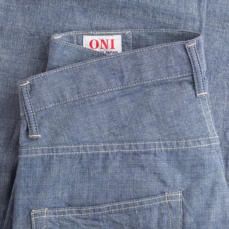 022-SVCH 8.5oz Selvage Chambray Relax Straight