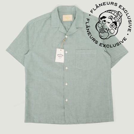 S/S Belavista Camp Collar Green