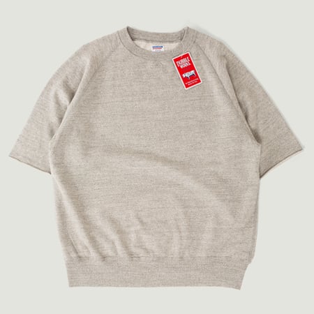 Cut Off Sleeve Sweatshirt Heather Grey