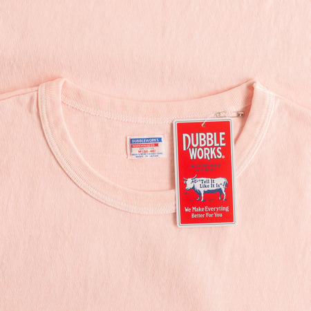 Short Sleeve Pocket Tee Pigment Dye Pink