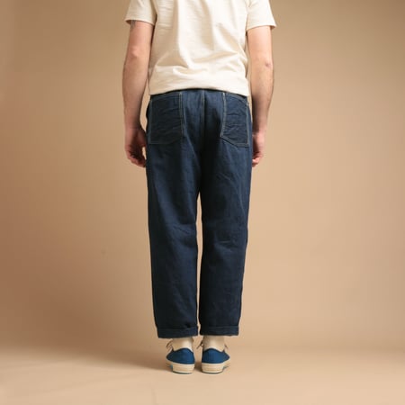 F0511 WWII Denim Deck Pants