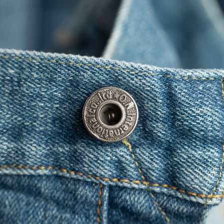 121S "Ishikawadai Stretch" 15oz Relaxed Tapered Used Bleach