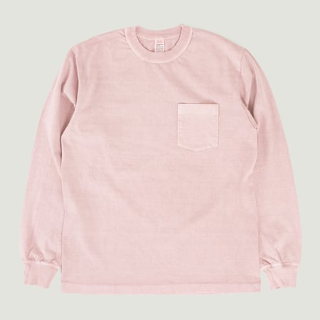 "SURE MFG" 7,5oz Pocket L/S Tee Lilac