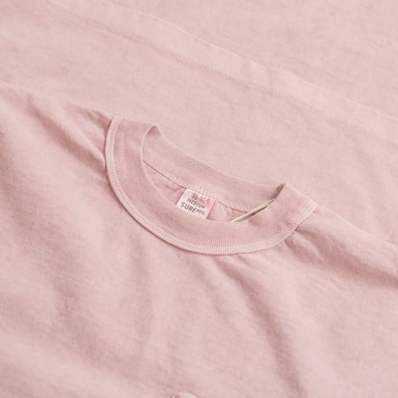 "SURE MFG" 7.5oz Pocket Long Sleeve Tee in Lilac