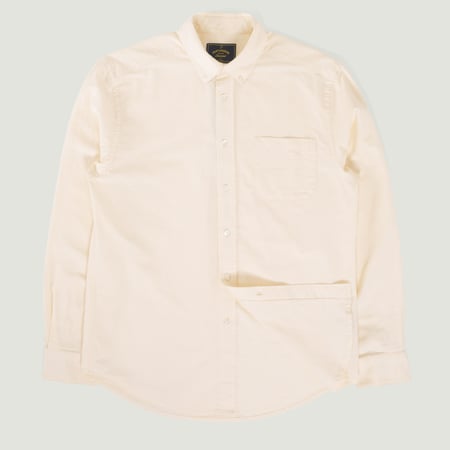 Brushed Oxford Ecru