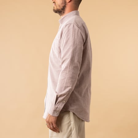 Brushed Oxford Burgundy