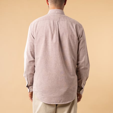 Brushed Oxford Burgundy