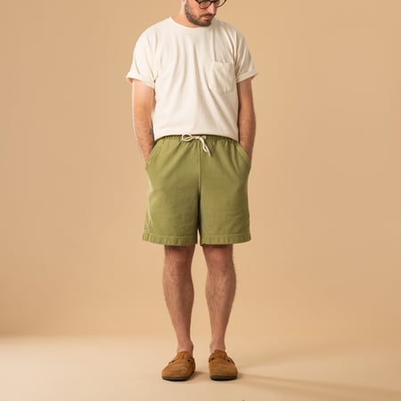 Super Tuck Long Shorts Mods Green
