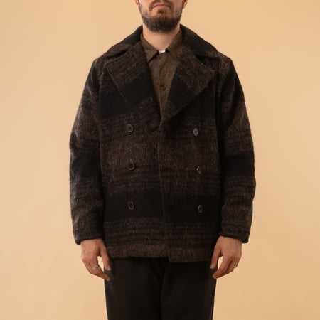 Alpaca Recycled Mix Peacoat Brown/Black