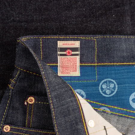 0405-40 High Tapered 14.7oz Legacy Blue Denim