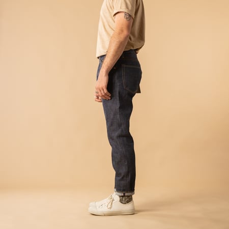 0405-40 High Tapered 14.7oz Legacy Blue Denim