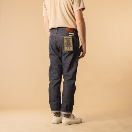 0405-40 High Tapered 14.7oz Legacy Blue Denim
