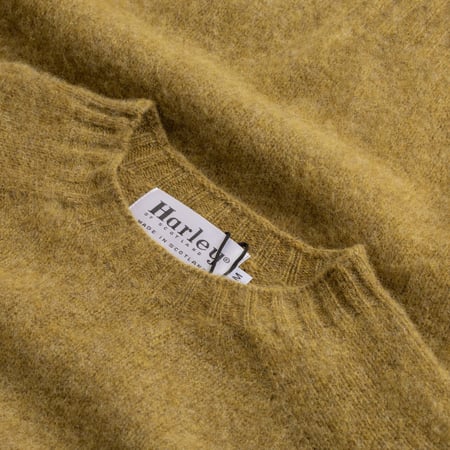 Shaggy Crew Neck in Coriander