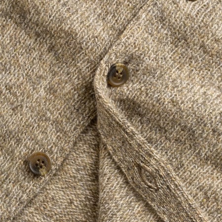cardigan laine Harley of Scotland flâneurs-mushroom inside