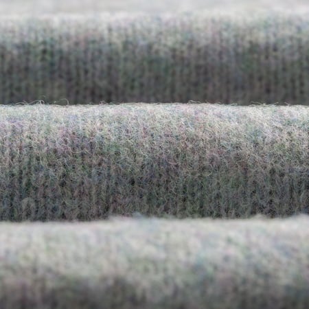 HARLEY OF SCOTLAND pull Shaggy Crew Neck Sea Pearl flâneurs-closeup