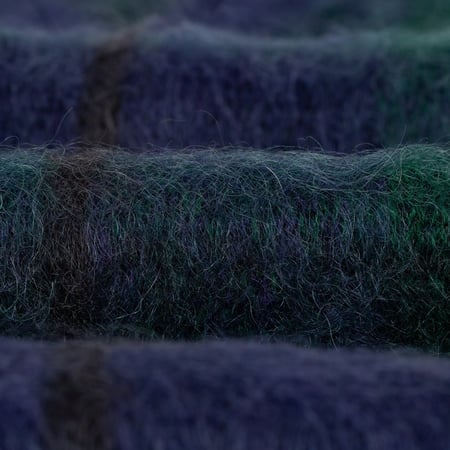 Beams Plus FW24 Sleeveless Vest Mohair Navy Closeup