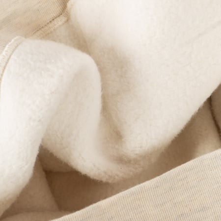 Beams Plus FW24 Flâneurs-Sweat Pullover Hoodie with Raised Back in Oatmeal Color Inside