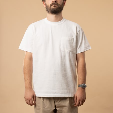 XX-DEVELOPMENT-SURE-MFG-7,5oz-Pocket-Teeshirt-manches-courtes-off-white-de-face