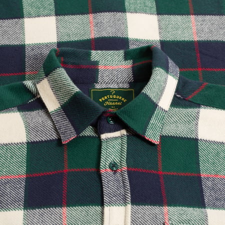 col PORTUGUESE-FLANNEL-flaneurs-chemise-Bottle Shirt-flâneurs