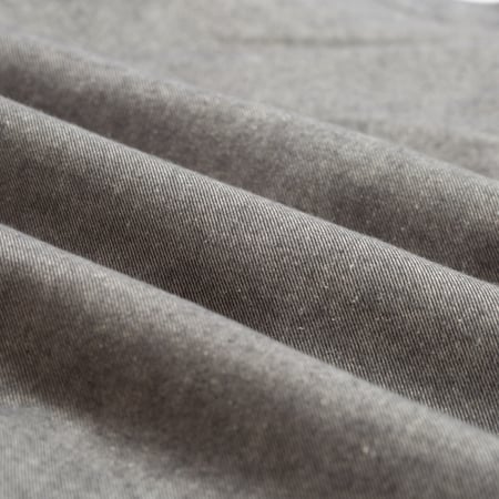Shirt - Walkers - PORTUGUESE FLANNEL - Teca Shirt - Light Grey - Closeup